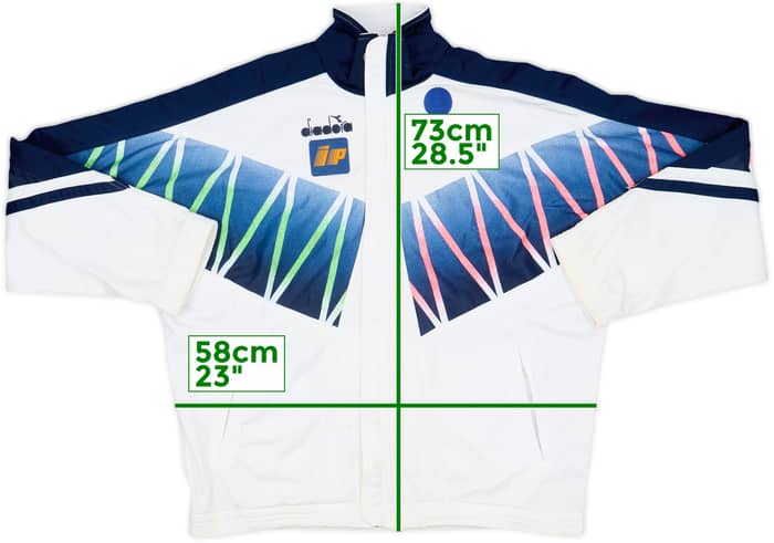 1990 Italy Diadora Track Jacket - 5/10 - (M)