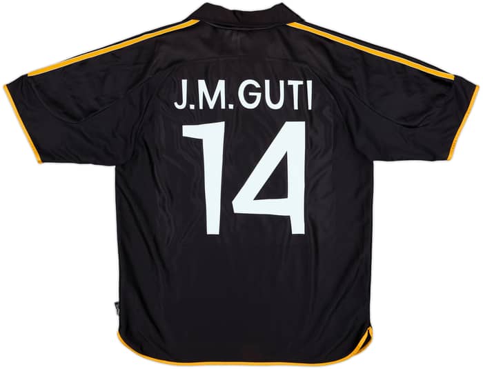 1999-01 Real Madrid Away Shirt J.M.Guti #14 - 8/10 - (L)