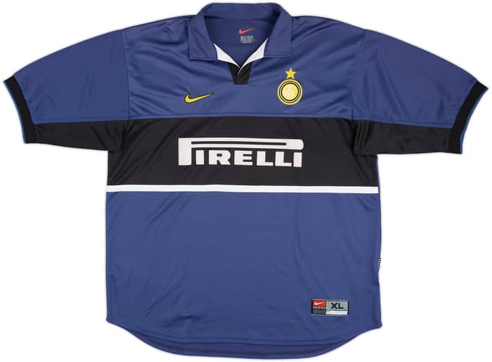 1998-99 Inter Milan Third Shirt Ronaldo #9 - 8/10 - (XL)
