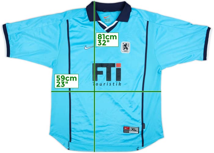 2000-01 1860 Munich Home Shirt - 7/10 - (XL)