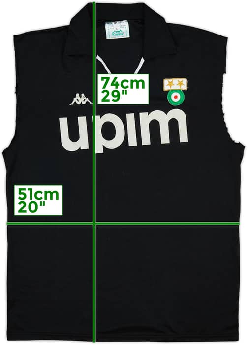 1990-91 Juventus Away Shirt - 3/10 - (L)