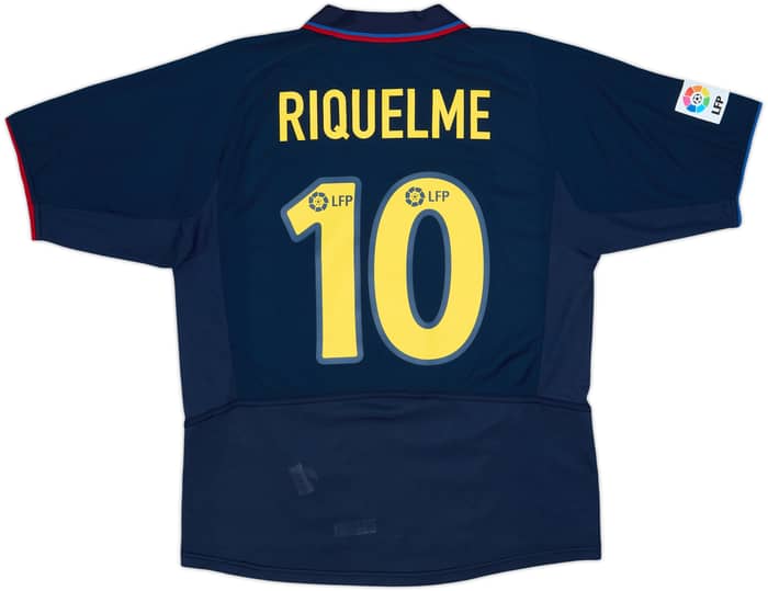 2002-03 Barcelona Away Shirt Riquelme #10 - 9/10 - (M)