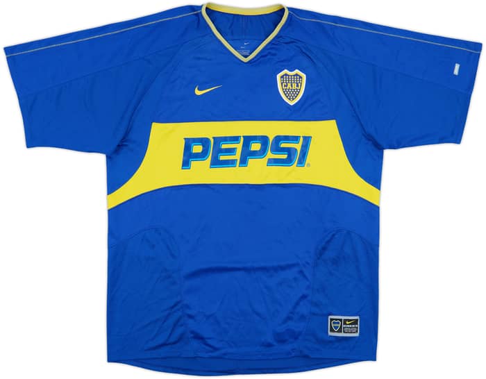2003-04 Boca Juniors Home Shirt - 8/10 - (L)