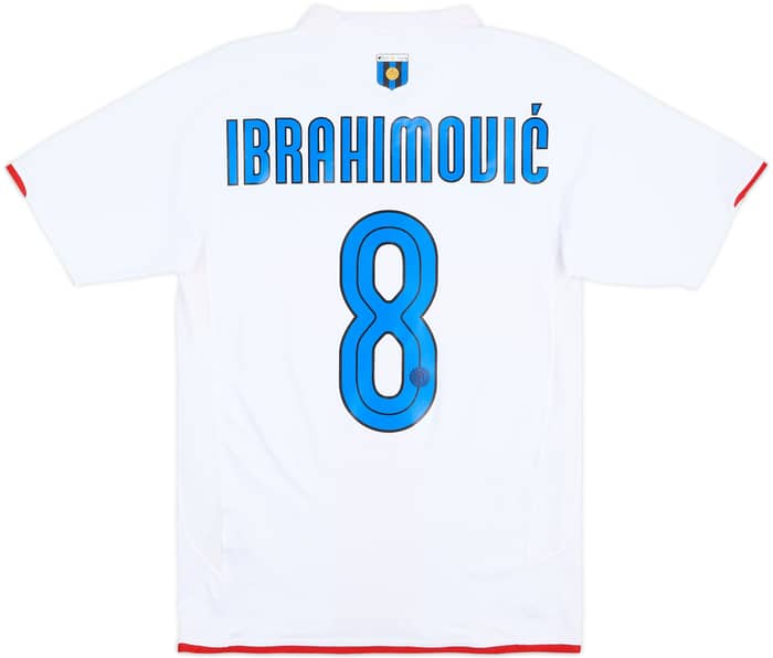 2007-08 Inter Milan Centenary Away Shirt Ibrahimovic #8 - 6/10 - (S)