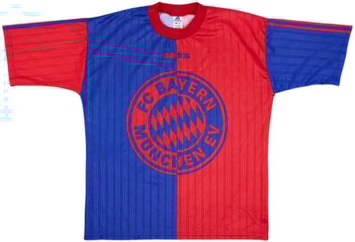 1995-96 Bayern Munich adidas Training Shirt - 8/10 - (M)