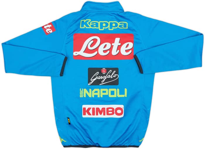 2016-17 Napoli Kappa 1/4 Zip Drill Top - 8/10 - (L.Boys)