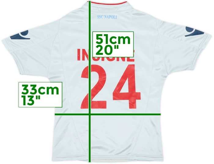 2009-10 Napoli Away Shirt Insigne #24 - 5/10 - (S.Boys)