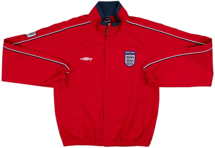 2004-06 England Umbro Track Jacket - 8/10 - (L.Boys)