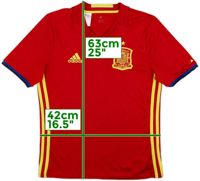 2016-17 Spain Home Shirt - 6/10 - (L.Boys)