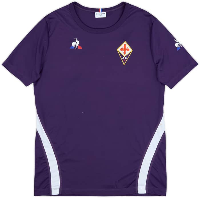 2017-18 Fiorentina Le Coq Sportif Training Shirt Chiesa #25 - 8/10 - (M.Boys)