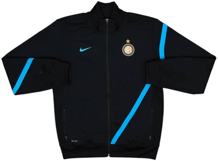 2011-12 Inter Milan Nike Track Jacket - 7/10 - (XL.Boys)