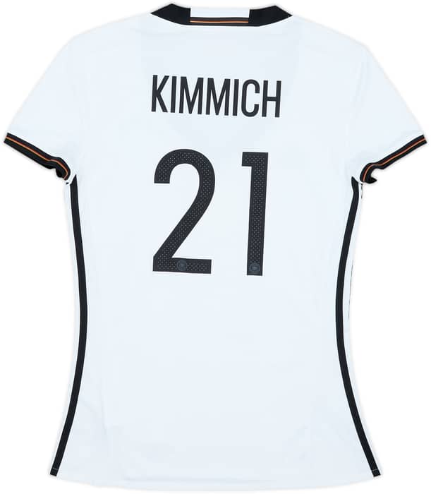 2015-16 Germany Home Shirt Kimmich #21 - 9/10 - (Women's S)