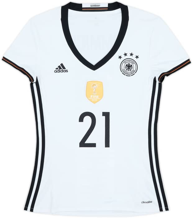 2015-16 Germany Home Shirt Kimmich #21 - 9/10 - (Women's S)