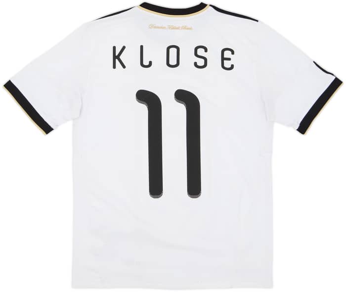 2010-11 Germany Home Shirt Klose #11 - 6/10 - (L.Boys)