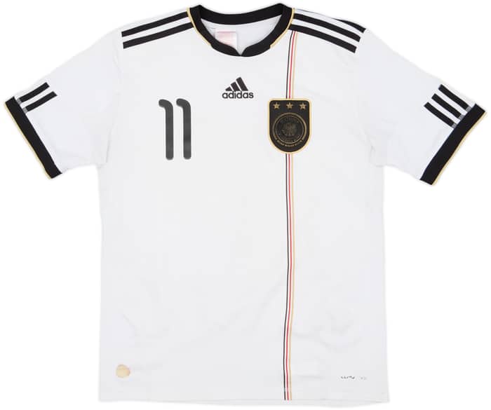 2010-11 Germany Home Shirt Klose #11 - 6/10 - (L.Boys)