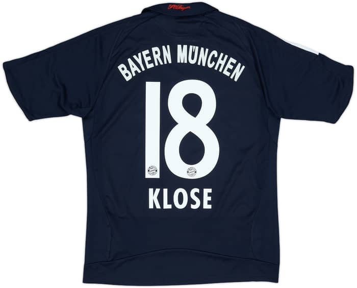 2008-09 Bayern Munich Away Shirt Klose #18 - 7/10 - (L.Boys)