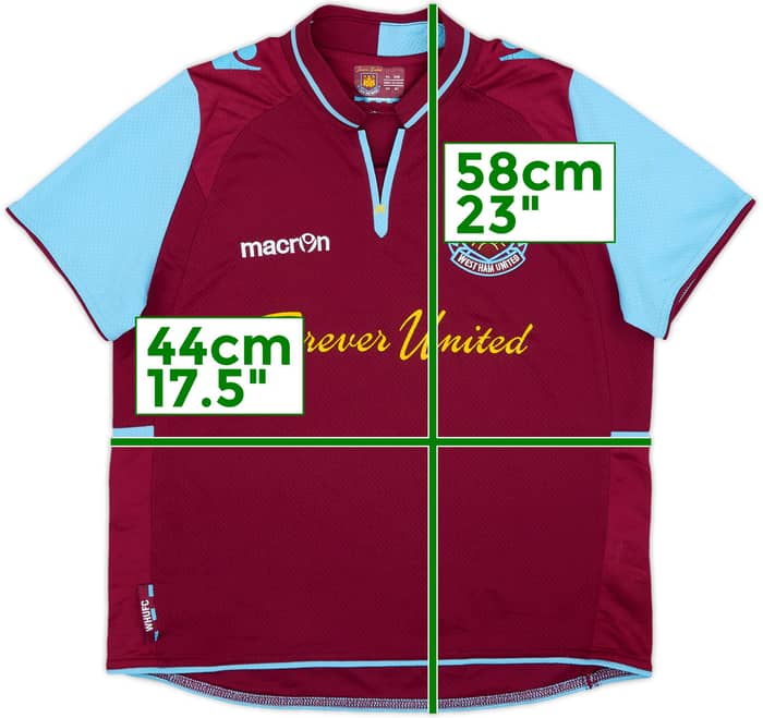2012-13 West Ham Home Shirt - 6/10 - (M.Boys)