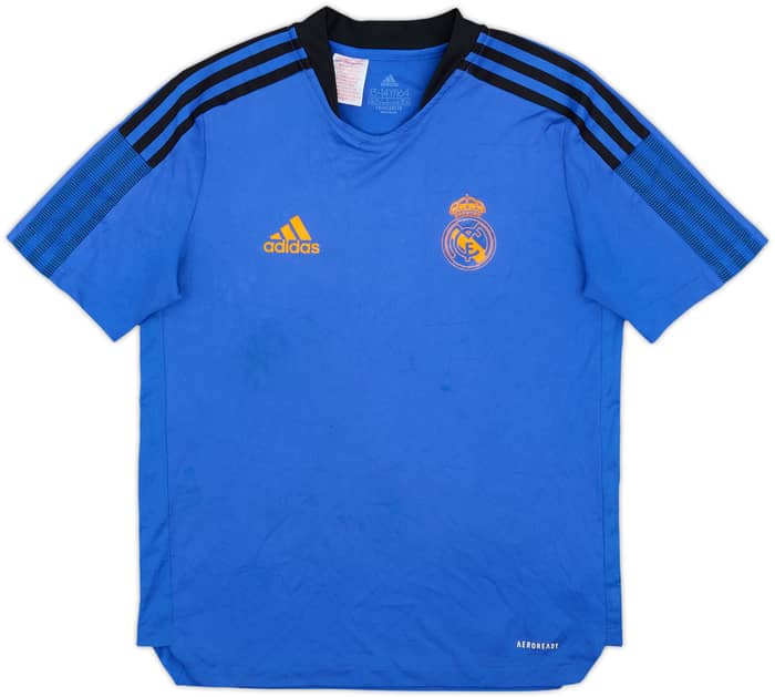 2021-22 Real Madrid adidas Training Shirt - 8/10 - (L.Boys)