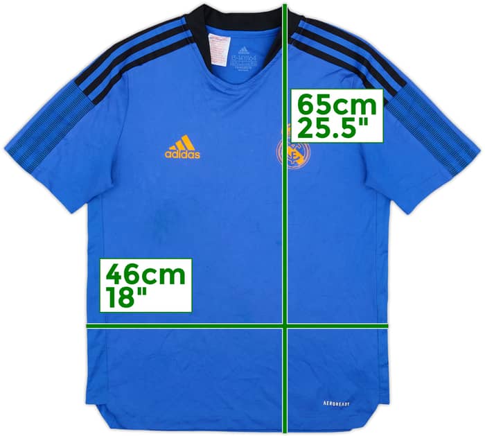 2021-22 Real Madrid adidas Training Shirt - 8/10 - (L.Boys)