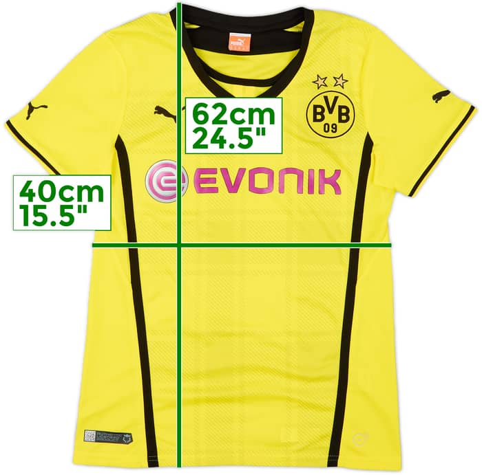 2013-14 Borussia Dortmund Home Shirt - 7/10 - (Women's S)