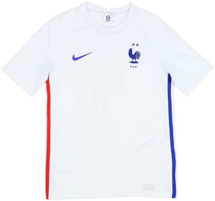 2020-21 France Away Shirt - 5/10 - (L.Boys)