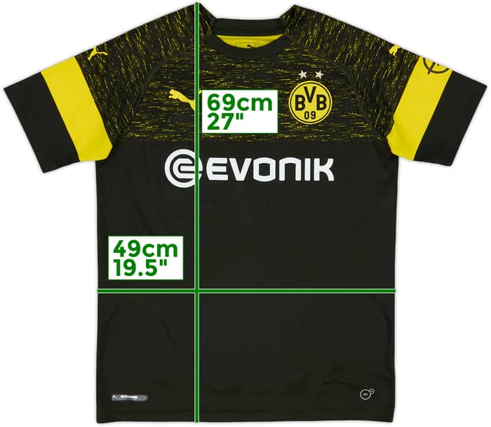 2018-19 Borussia Dortmund Away Shirt - 5/10 - (XL.Boys)