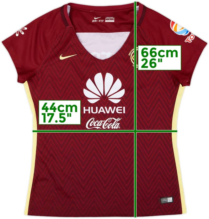 2016-17 Club America Centenary Away Shirt - 8/10 - (Women's L)