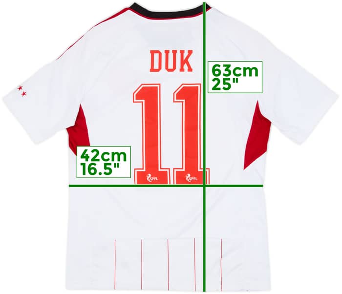 2023-24 Aberdeen Third Shirt Duk #11 - 8/10 - (L.Boys)