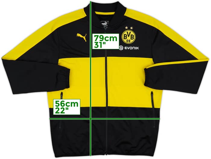 2015-16 Borussia Dortmund Puma Track Jacket - 5/10 - (L)