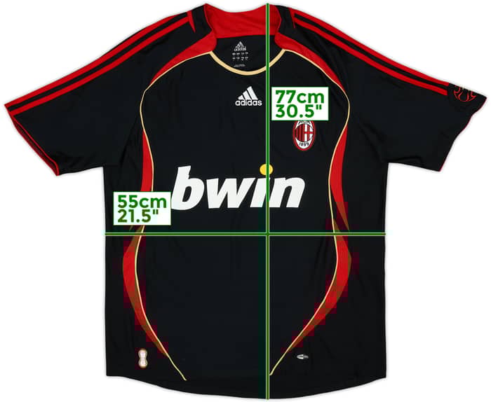 2006-07 AC Milan Third Shirt Ronaldo #99 - 7/10 - (L)