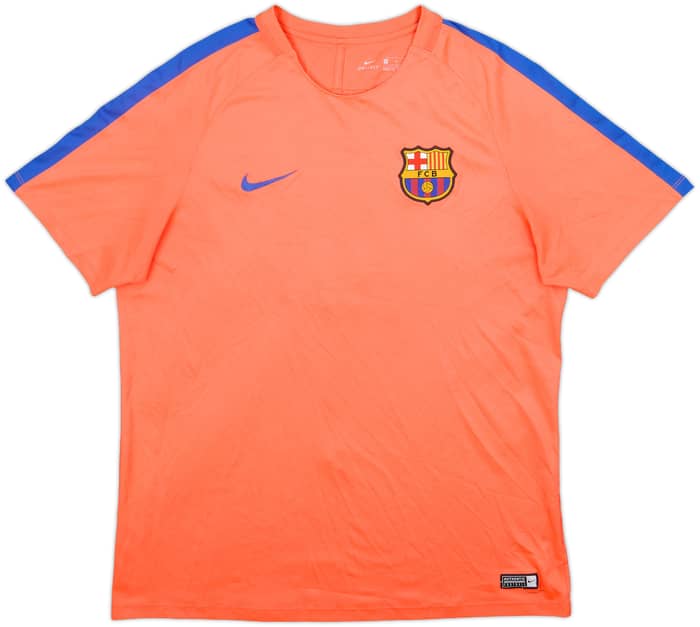 2016-17 Barcelona Nike Training Shirt - 8/10 - (XL)
