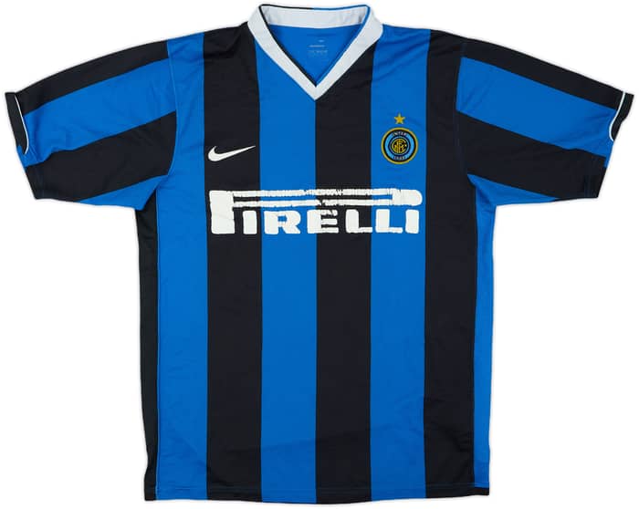2006-07 Inter Milan Home Shirt - 4/10 - (XL.Boys)