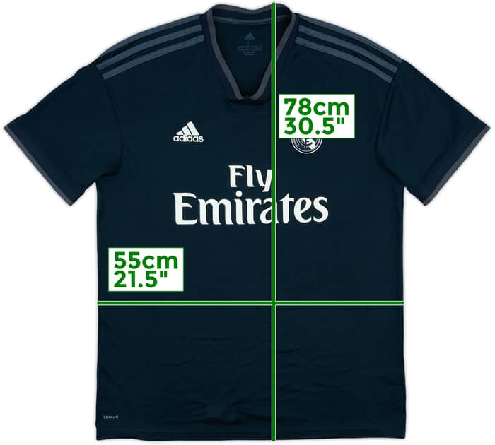 2018-19 Real Madrid Away Shirt - 7/10 - (L)