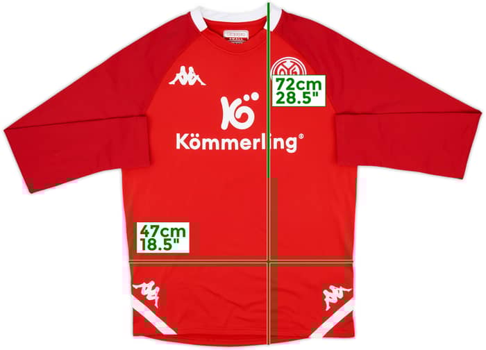 2021-22 Mainz Kappa Sweat Top - 8/10 - (S)