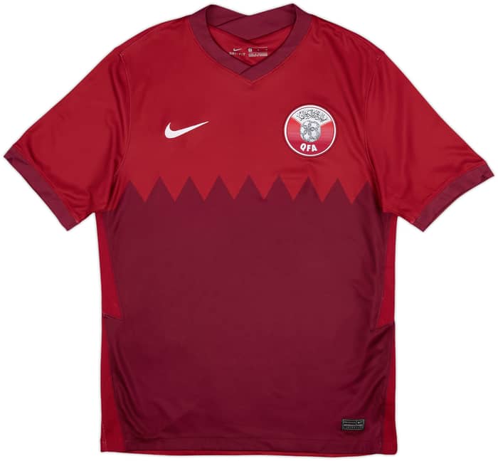 2020-21 Qatar Home Shirt - 8/10 - (M)