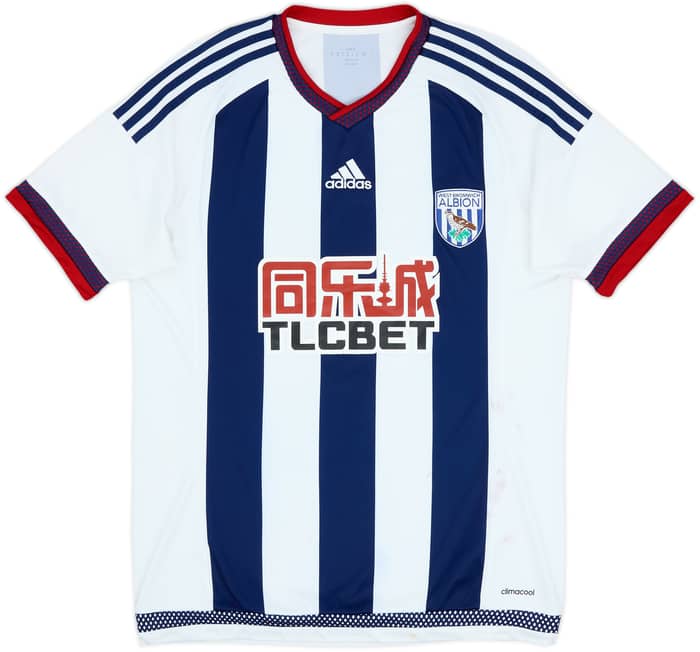 2015-16 West Brom Home Shirt Brunt #11 - 7/10 - (M)