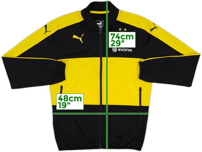 2015-16 Borussia Dortmund Puma Track Jacket - 8/10 - (S)