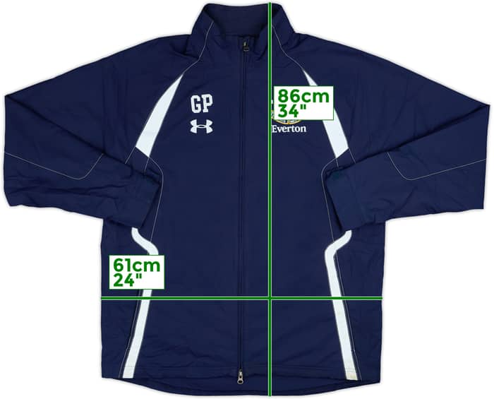 2010s Everton NJ Soccer Club Staff Issue Under Armour Track Jacket GP - 8/10 - (L)
