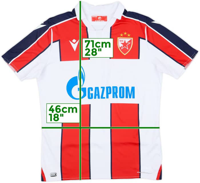 2021-22 Red Star Belgrade Home Shirt - 6/10 - (S)