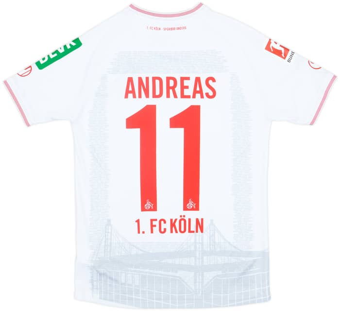 2021-22 FC Koln Home Shirt Andreas #11 - 6/10 - (S)