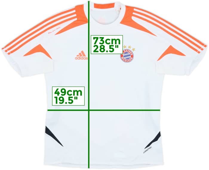 2012-13 Bayern Munich adidas Training Shirt - 8/10 - (L)