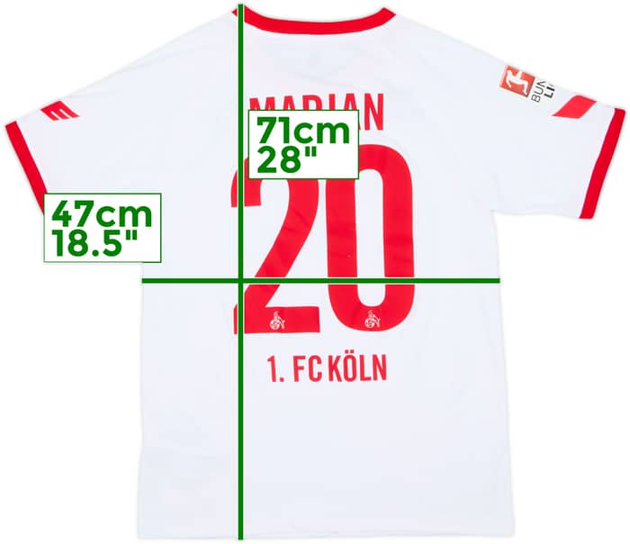 2015-16 FC Koln Home Shirt Marian #20 - 8/10 - (M)