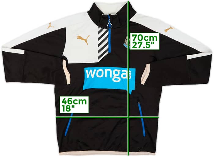 2015-16 Newcastle Puma 1/4 Zip Track Jacket - 5/10 - (S)