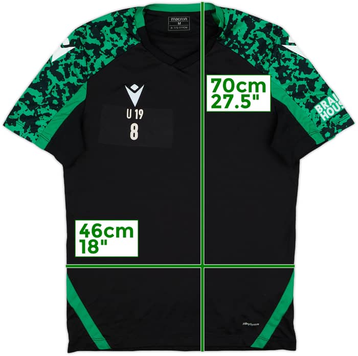 2021-22 Hannover 96 Macron Youth Team Issue Training Shirt #8 - 6/10 - (M)