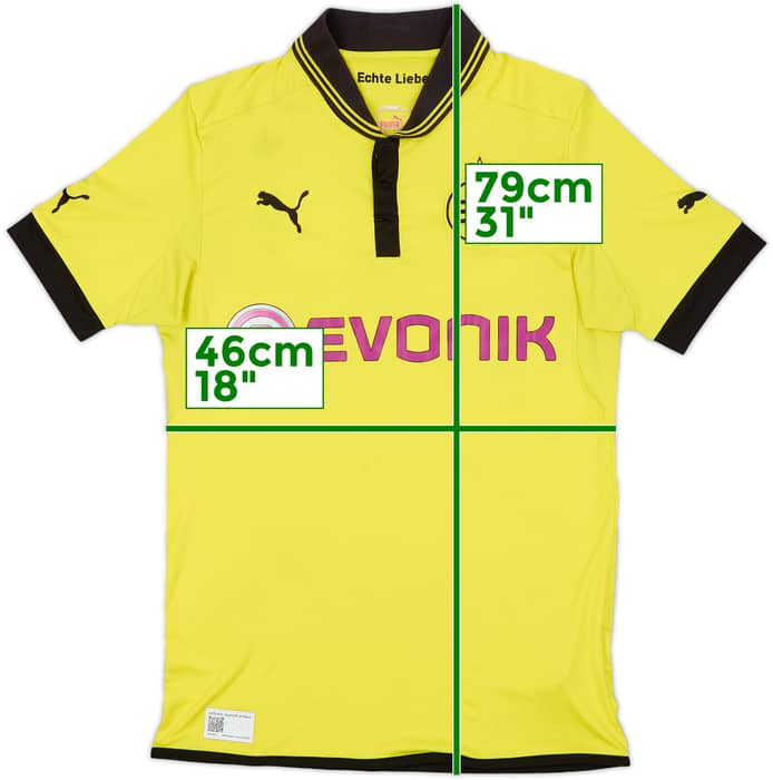 2012-13 Borussia Dortmund Home Shirt - 6/10 - (M)