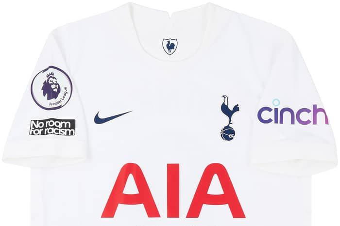 2021-22 Tottenham Match Issue Home Shirt Winks #8