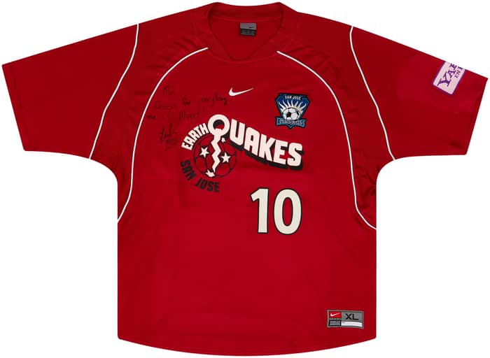 2004 San Jose Earthquakes Match Issue Third Shirt #10 (Donovan)