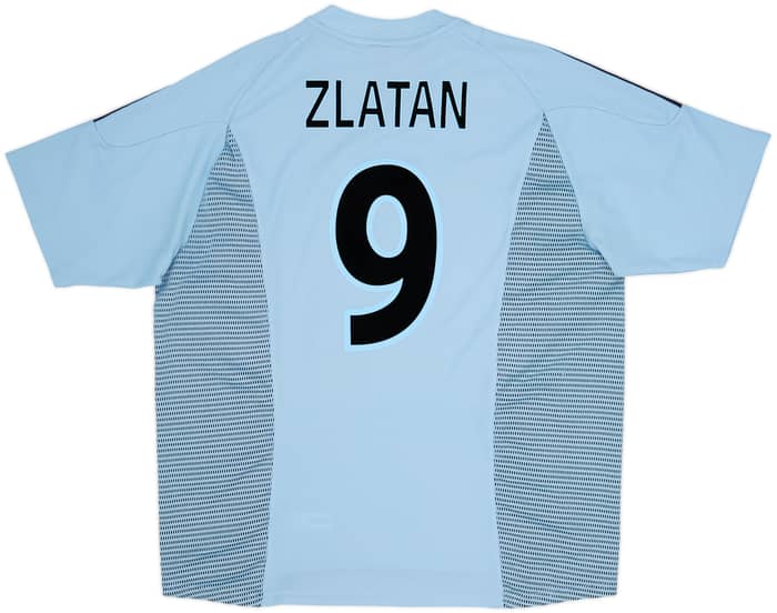 Camiseta de visitante del Ajax 2002-03 Zlatan #9 - 5/10 - (XL)