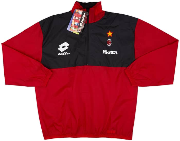 1994-95 AC Milan Lotto 1/2 Zip Windbreaker (L)