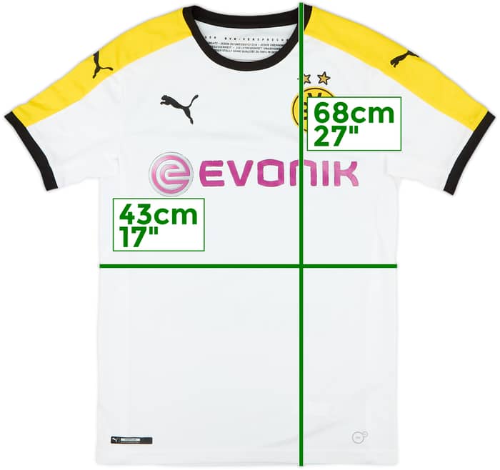 2015-16 Borussia Dortmund Third Shirt - 7/10 - (XS)